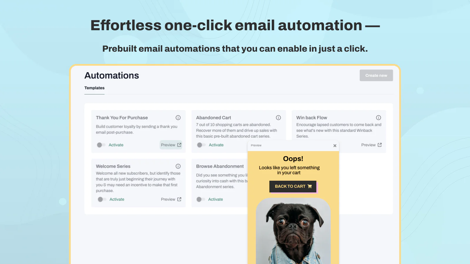 TinyEmail Segmentation Capabilities - Moosend vs TinyEmail Comparison