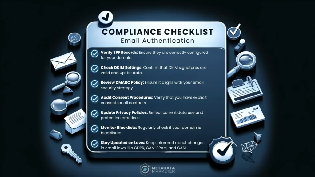 Compliance Checklist for Email Authentication for Better Deliverability