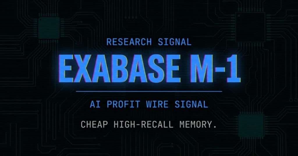 Paper of the Day master brand image for The AI Profit Wire showing the pink geometric signal icon and Research Translated for Operators tagline in cyber-noir design.