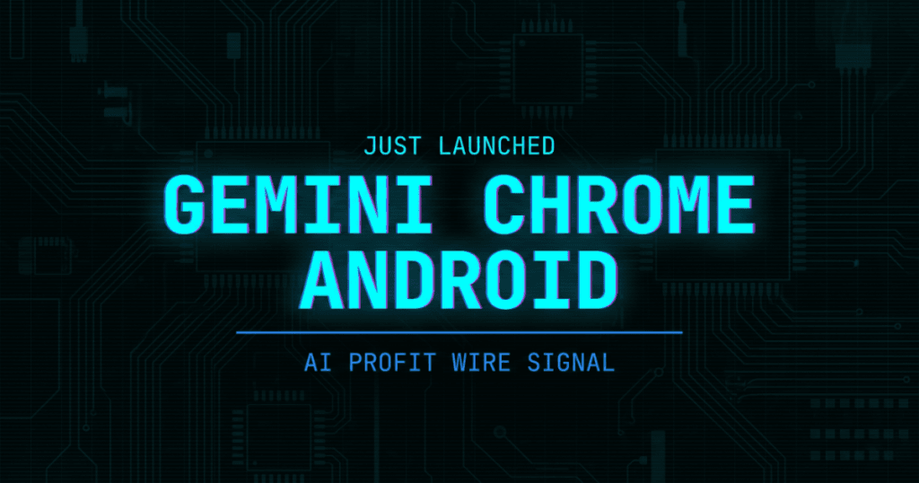 Gemini AI Integration in Chrome for Android