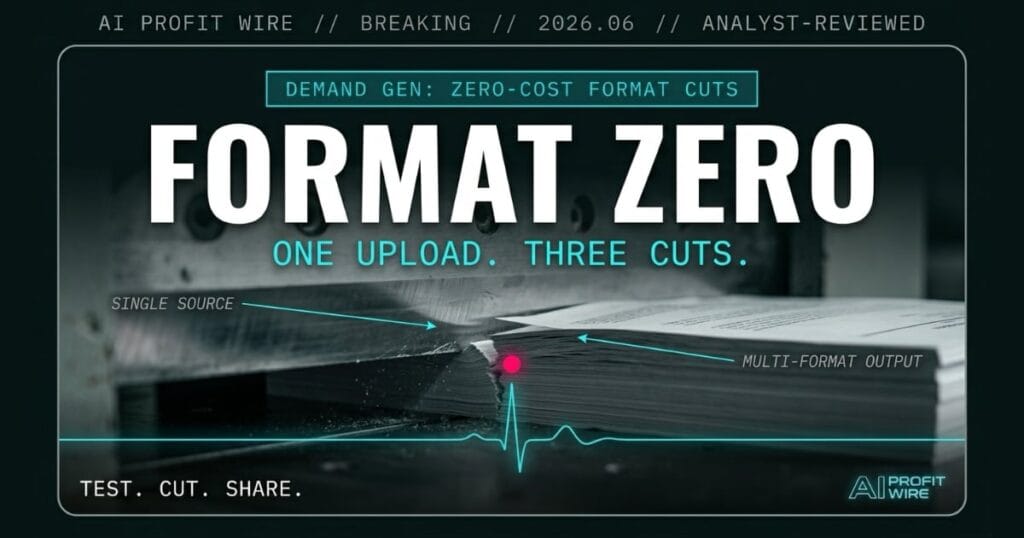 Google Demand Gen automatic video resizing across vertical square and landscape formats for YouTube ad campaigns