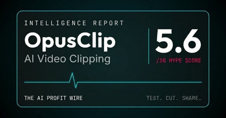 OpusClip Intelligence Report