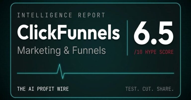 ClickFunnels Intelligence Report