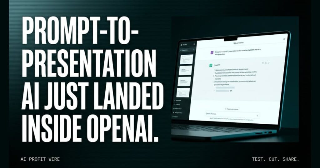 OpenAI Acquires NextSlide to Enhance ChatGPT Presentations