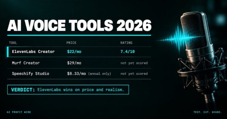 Best AI Voice Tools for Small Business (2026)