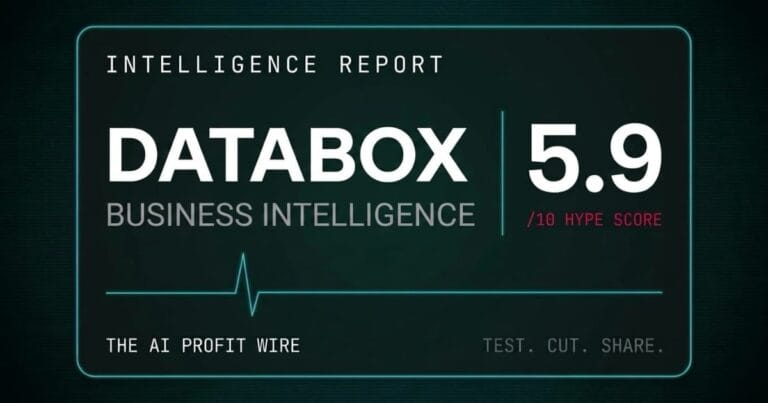 Databox Intelligence Report
